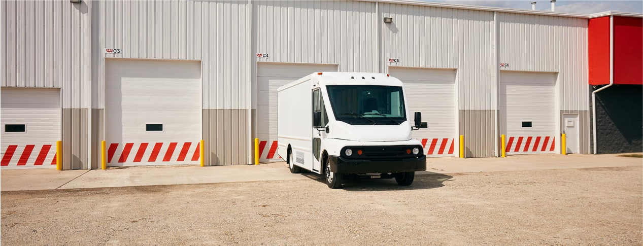 Truck at loading dock