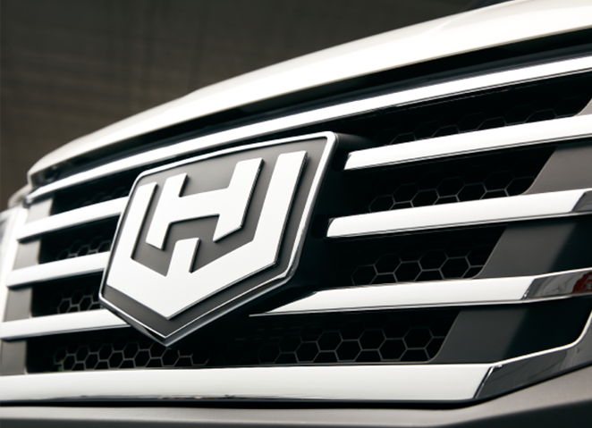 Workhorse truck grill