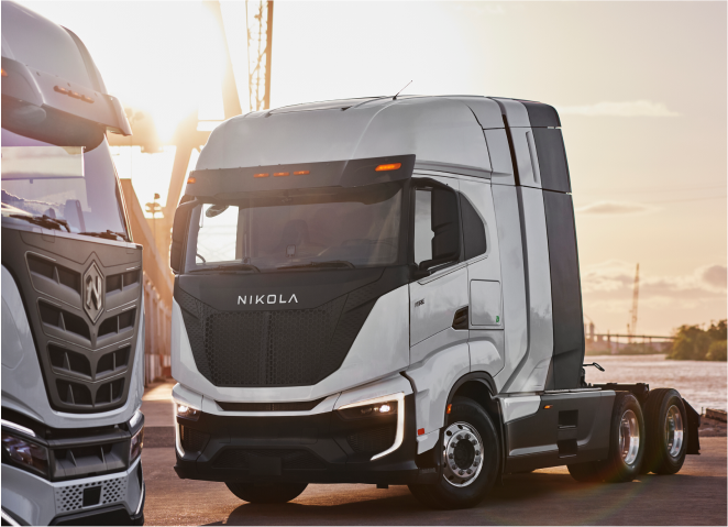 Nikola TRE FCEV truck