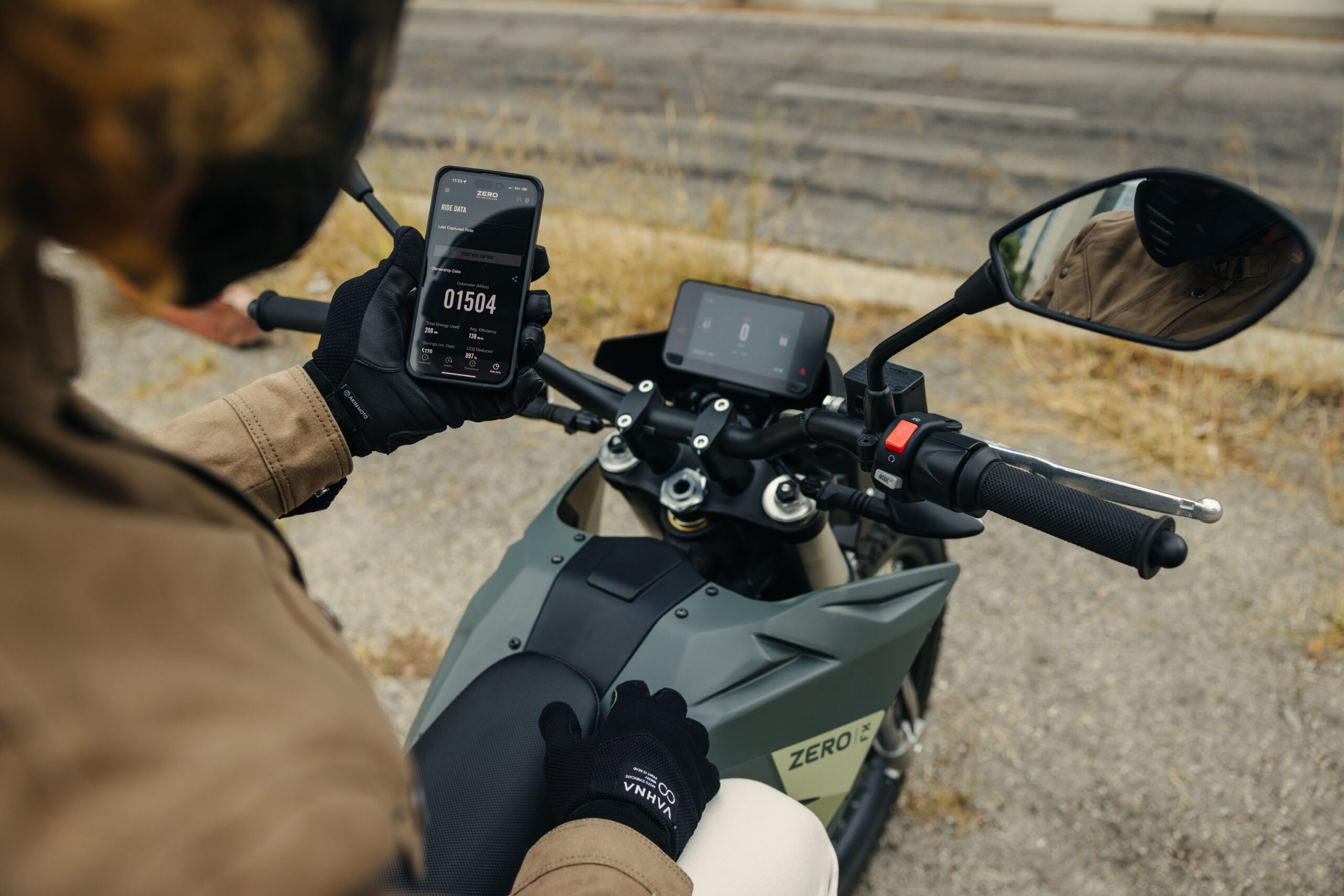 Zero FX Dual Sport, Dash/interior