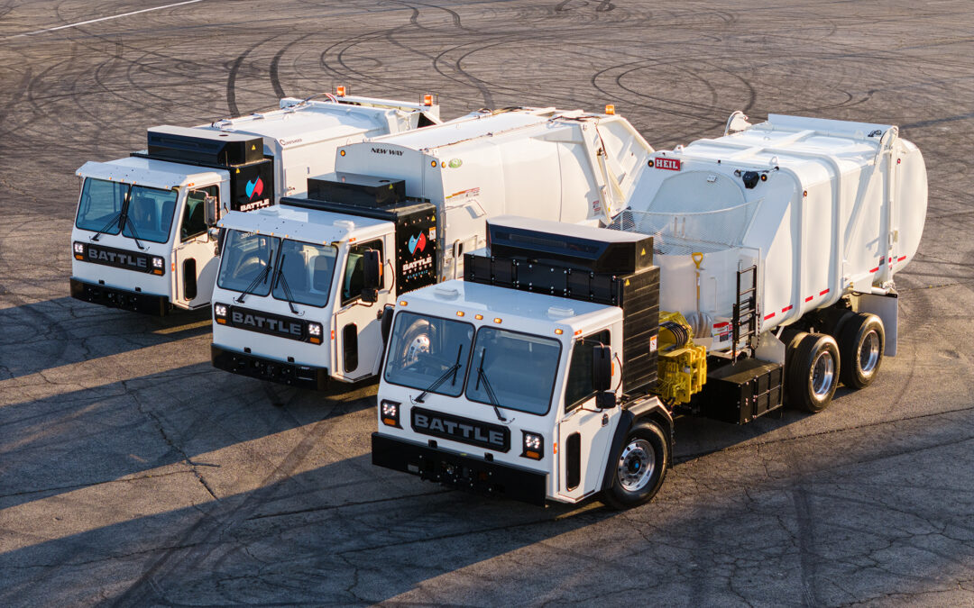 Battle Motors Garbage Truck